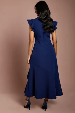 Coast Robe Midi À Volants Petite Taille<Femme Robes Mi-Longues|Robes