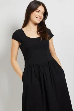 Dorothy Perkins Robe Mi-Longue Cintrée à Encolure Dégagée<Femme Toutes Les Robes|Robes D’Automne