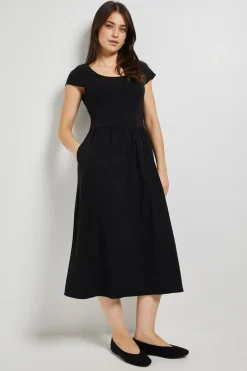 Dorothy Perkins Robe Mi-Longue Cintrée à Encolure Dégagée<Femme Toutes Les Robes|Robes D’Automne