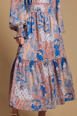 Oasis Robe Mi-Longue à Détails Volantés<Femme Toutes Les Robes|Robes Mi-Longues