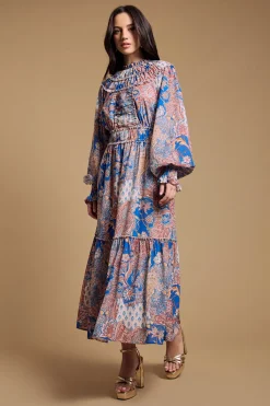 Oasis Robe Mi-Longue à Détails Volantés<Femme Toutes Les Robes|Robes Mi-Longues