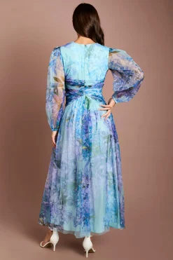 Robe Mi-longue En Mesh Imprimé Fleuri Petite