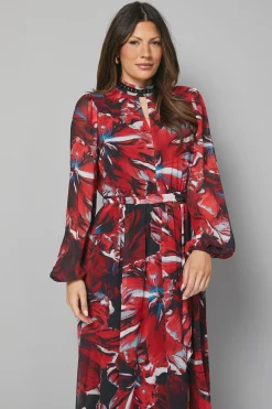 Wallis Robe Mi-Longue Florale à Clous Décoratifs<Femme Robes Mi-Longues|Robes Bohème