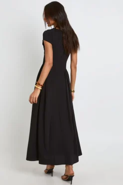Robe Mi-longue À Jupe Volumineuse Texturée Pour Grande Taille