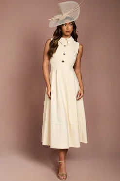 Robe Mi-Longue Moulante en Maille Bandage