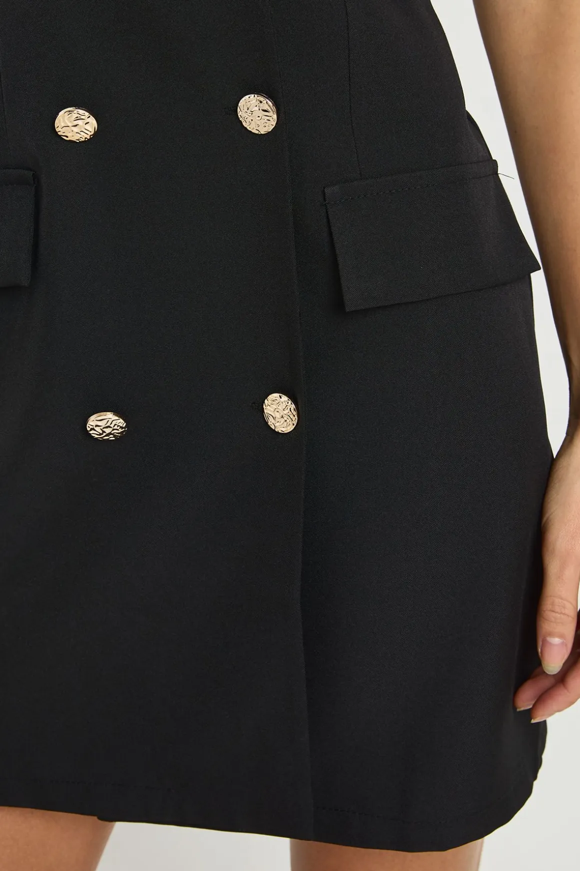 Robe Mini Ajustée Dos Nu Pour Grandes Tailles