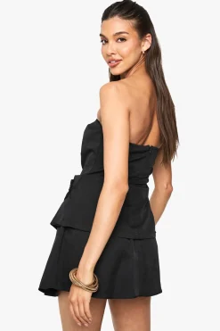Robe mini ajustée drapée Bandeau