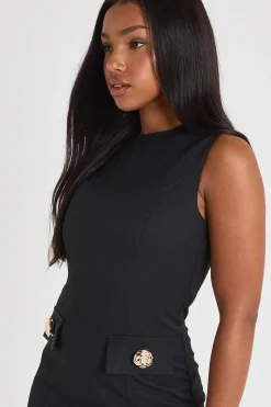 boohoo Robe mini ajustée en ligne A<Femme Toutes Les Robes|Robes