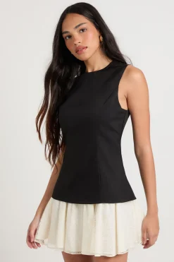 boohoo Robe Mini Ajustée à Jupe en Dentelle<Femme Robes Courtes|Satin Et Dentelle