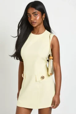 Robe Mini Ajustée Évasée Petite