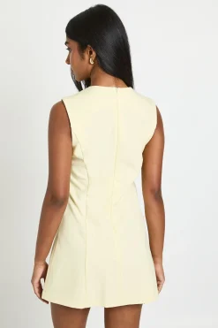 Robe Mini Ajustée Évasée Petite