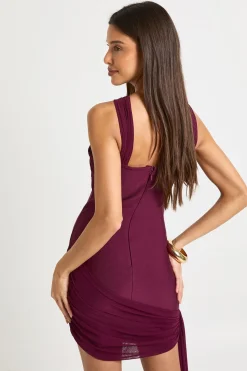 boohoo Robe mini bandage avec détail de chaîne<Femme Robes Moulantes|Robes