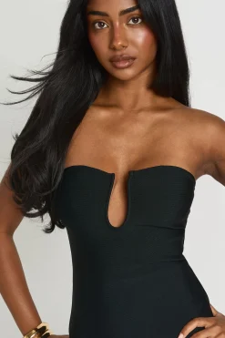 boohoo Robe Mini Bandeau Bandage Premium<Femme Robes Moulantes|Robes