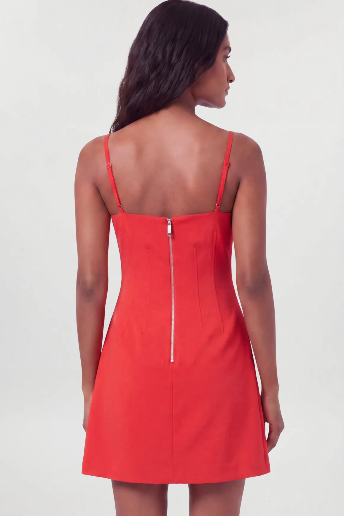 Robe Mini Bandeau En Stretch Compact