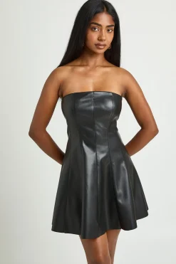 boohoo Robe Mini Bandeau Synthétique<Femme Robes De Soirée|Toutes Les Robes