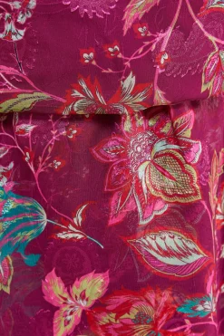 Oasis Robe Mini Bohème Imprimée à Manches Nouées<Femme Robes Bohème|Robes