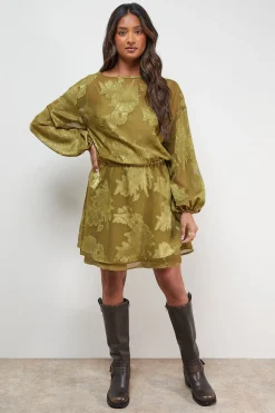 Oasis Robe Mini Bohème à Manches Nouées<Femme Robes Bohème|Robes