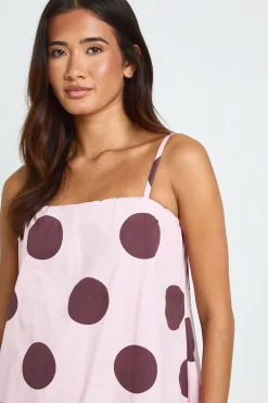 boohoo Robe Mini Boule Bouffante À Pois<Femme Pois|Robes