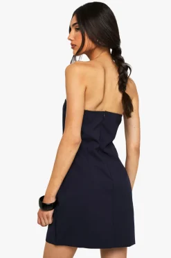 boohoo Robe Mini Bustier Ajustée<Femme Tailleurs|Robes Patineuses