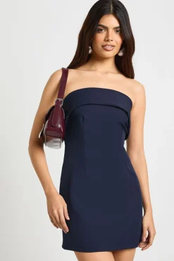 boohoo Robe Mini Bustier à Plis Ajustés Devant<Femme Robes Moulantes|Robes
