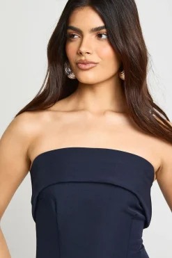 boohoo Robe Mini Bustier à Plis Ajustés Devant<Femme Robes Moulantes|Robes