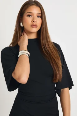 boohoo Robe mini cintrée à côtes<Femme Toutes Les Robes|Robes
