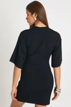 boohoo Robe mini cintrée à côtes<Femme Toutes Les Robes|Robes