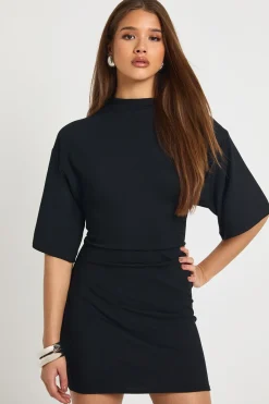 boohoo Robe mini cintrée à côtes<Femme Toutes Les Robes|Robes