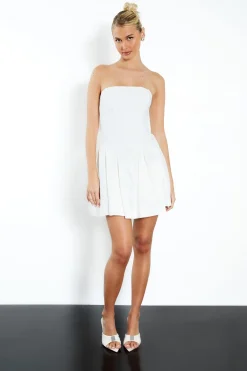 boohoo Robe mini corset bandage patineuse<Femme Robes Corset|Robes Patineuses