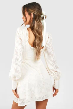 boohoo Robe Mini Corset Laitière Texturée<Femme Robes Corset|Robes Patineuses