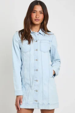 Robe Mini En Denim Western