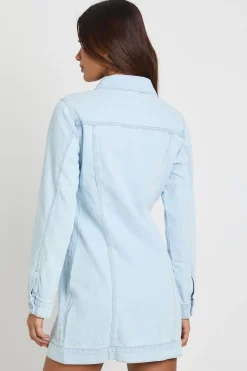Robe Mini En Denim Western