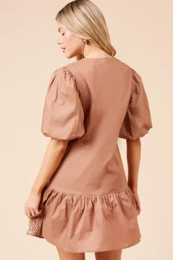 Robe Mini en Popeline Cornelli