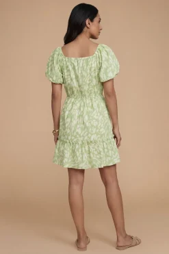 Dorothy Perkins Robe Mini En Popeline À Manches Bouffantes Avec Nœud Devant<Femme Robes|Toutes Les Robes