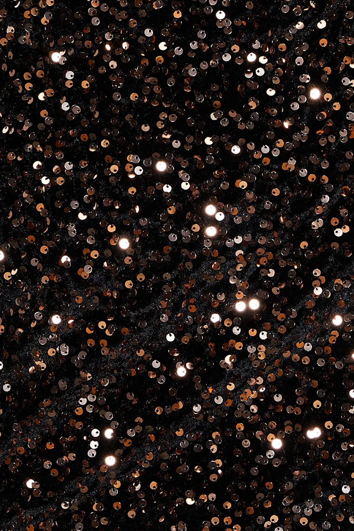 Dorothy Perkins Robe Mini en Velours à Paillettes<Femme Robes À Manches Longues|Robes