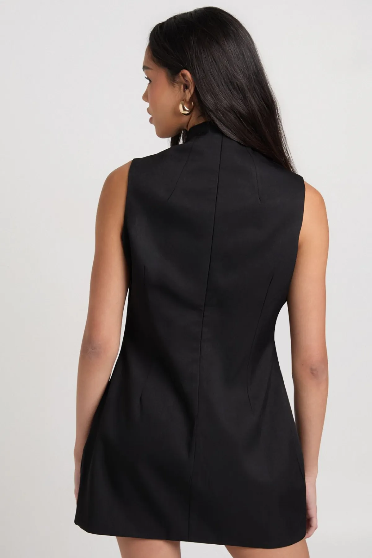 boohoo Robe Mini Fendue avec Détails de Finition Ajustée<Femme Robes|Robes De Soirée
