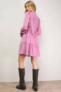 Oasis Robe Mini Froncée avec Nœud Papillon et Garniture Cloutée<Femme Robes|Toutes Les Robes