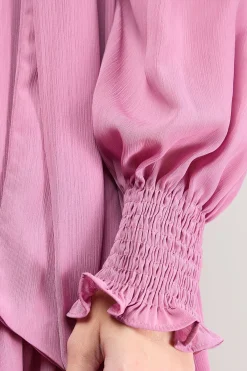 Oasis Robe Mini Froncée avec Nœud Papillon et Garniture Cloutée<Femme Robes|Toutes Les Robes