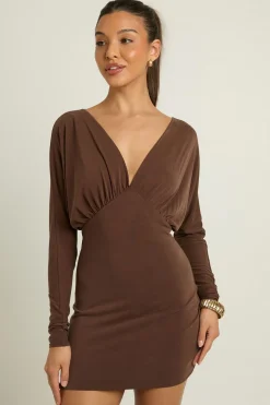 Robe Mini Froncée Super Douce