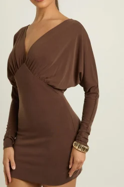 Robe Mini Froncée Super Douce
