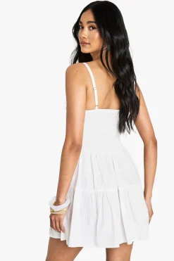 Robe Mini Laitière en Coton
