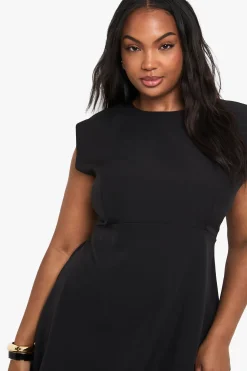 Robe Mini À Manches Raglan Grande Taille