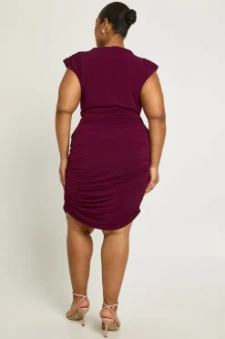 boohoo Robe mini Plus fluide à épaulettes<Femme Robes Courtes|Robes Moulantes