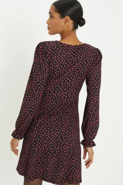 Dorothy Perkins Robe Mini à Pois s<Femme Toutes Les Robes|Robes À Manches Longues
