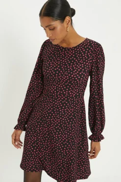 Dorothy Perkins Robe Mini à Pois s<Femme Toutes Les Robes|Robes À Manches Longues