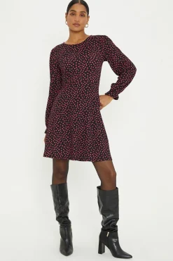 Dorothy Perkins Robe Mini à Pois s<Femme Toutes Les Robes|Robes À Manches Longues