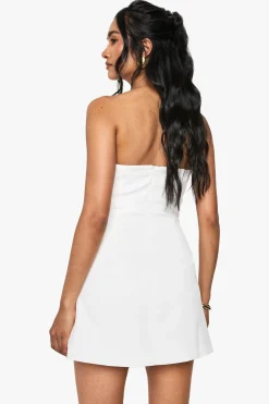 Robe Mini Structurée à Armatures
