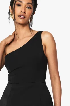 boohoo Robe Mini Structurée à Une Épaule<Femme Robes Remise De Diplôme|Robes