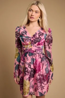 Oasis Robe Mini Structurée Évasée avec Détail Plissé<Femme Robe Invitée Mariage|Toutes Les Robes