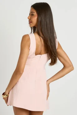 Robe Mini Trapèze Structurée Petite